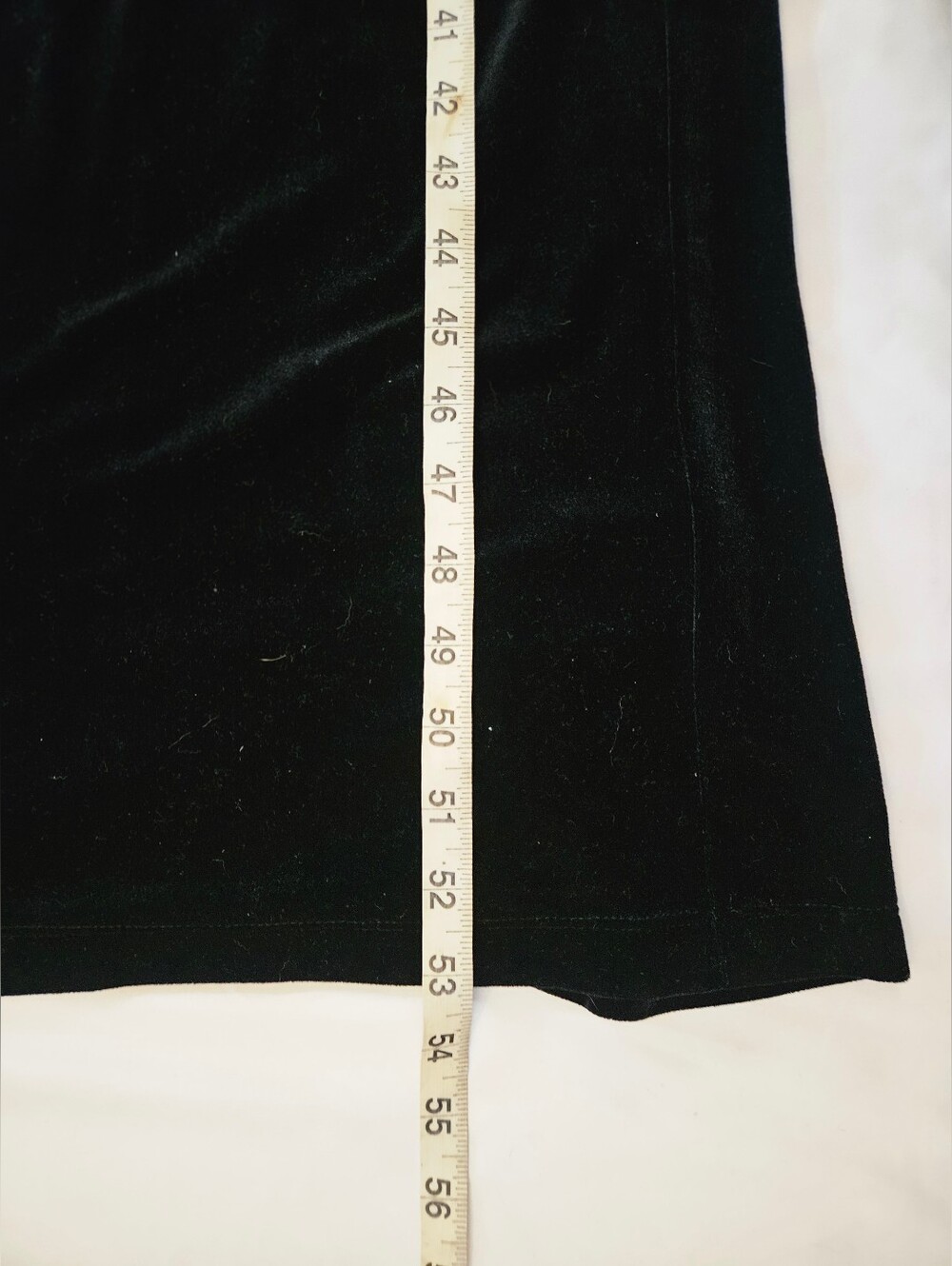 Steppin Out Womens Black Velvet Feel Thin Cross Strap Maxi Dress Size Medium - Picture 8 of 14